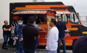 Leckere Tacos gabs am eigens bestellten Food Truck